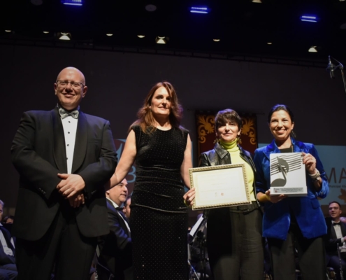 La Diputación de Albacete recibe el 6º Reconocimiento de la Banda Sinfónica Municipal de Albacete por su apoyo a la cultura musical en la provincia