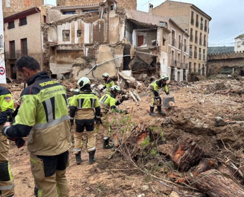 Personal técnico de la Diputación identifica al menos 10 edificios gravemente afectados en Letur tras el paso de la DANA