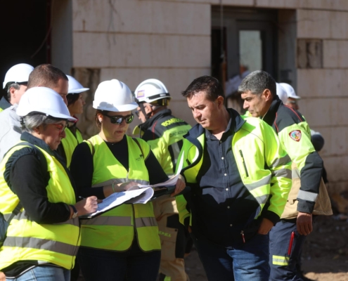 El Servicio de Arquitectura de la Diputación inicia la evaluación de viviendas en las zonas del casco urbano de Letur previamente inaccesibles