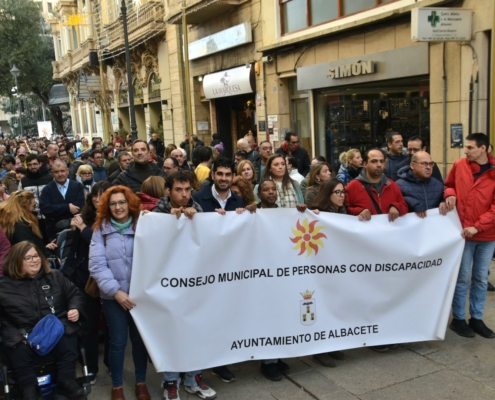 La Diputación de Albacete ‘marcha’ por la igualdad apelando a la unidad para alcanzar la accesibilidad universal y la inclusión plena