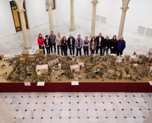 Letur ‘se cuela’ en el Belén Monumental de la Diputación de Albacete, al frente de una Ruta Provincial de Belenes que sigue creciendo