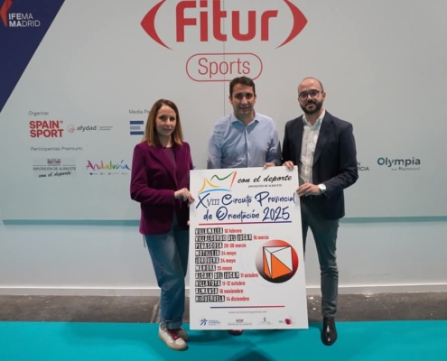 El XVIII Circuito Provincial de Orientación de la Diputación de Albacete se promociona en Fitur Sports