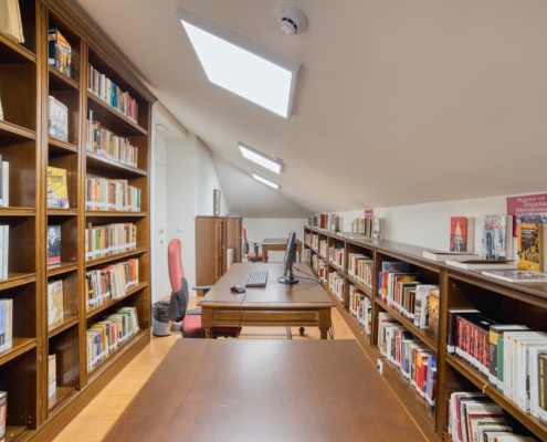 Sala de consulta fondos CEDOBI, Chalé Fontecha de Albacete