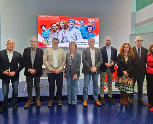 El vicepresidente de la Diputaci&oacute;n de Albacete acompa&ntilde;a a la UGT en su 30&ordm; Congreso Provincial: 
