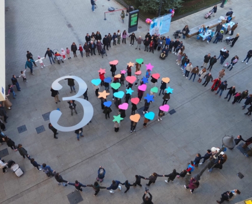 La Diputación de Albacete celebra con Afanion el Día Internacional del Cáncer Infantil