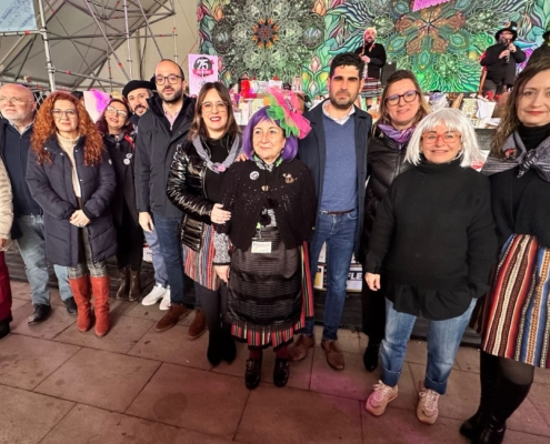 Valera traslada el compromiso reforzado de la Diputaci&oacute;n de Albacete con el Carnaval de Villarrobledo durante la comida solidaria de AFA