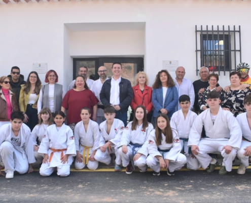 Fuentealbilla ‘estrena’ gimnasio y Dojo de judo de la mano de la Diputación de Albacete