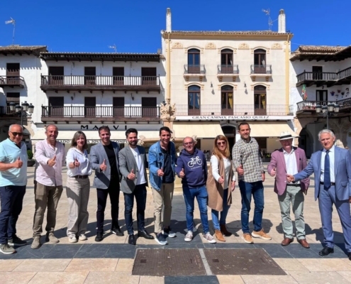 Tarazona de la Mancha acogerá el Campeonato de España de Ciclismo Escolar 2025 con el respaldo de Diputación, JCCM y Ayuntamiento