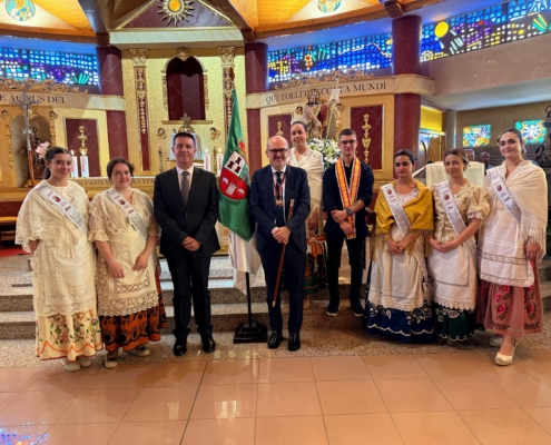Pozo Cañada celebra su día grande en honor a San Juan Bautista con la presentación de la bandera oficial y la restauración de su patrimonio hi ...
