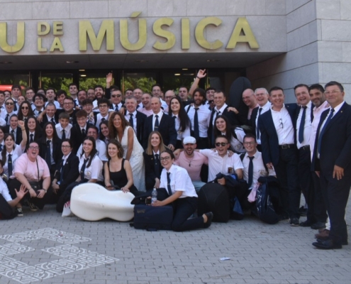 Las bandas de la provincia deslumbran en el 137 Certamen Internacional de Bandas de Música ‘Ciutat de València’ con el apoyo de la Diputaci...