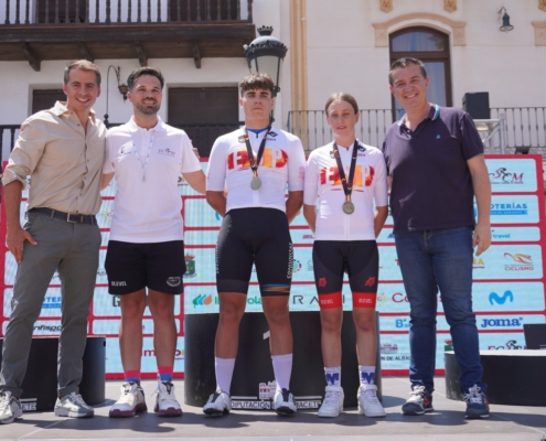 Las futuras estrellas del ciclismo nacional cierran un brillante Campeonato de España en Tarazona