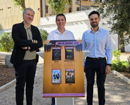 La gran pantalla vuelve a los jardines del Chalé Fontecha con la Diputación y Abycine