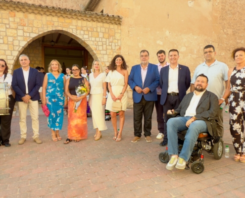 Arrancan las fiestas de Santa María Magdalena de Villalgordo del Júcar con la presencia del presidente de la Diputación