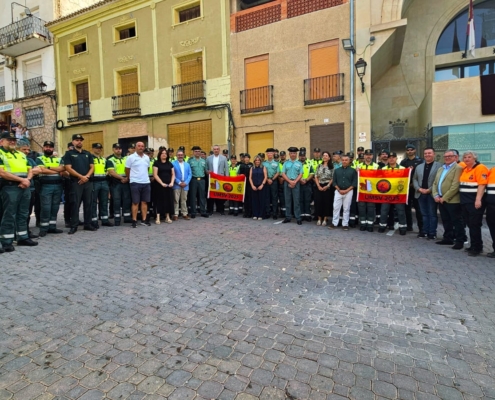 Cabañero felicita en Ontur la puesta en marcha de la I Vuelta Ciclista a C-LM LEADER, que recorrerá numerosos municipios de la provincia de Albacete