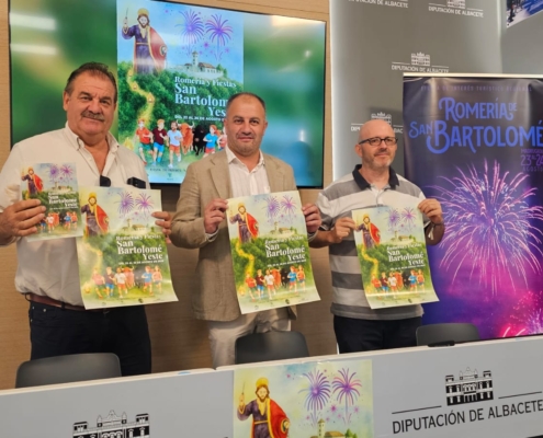 Tradición, cultura y turismo: Yeste presenta en la Diputación sus Fiestas Patronales 2025 y la emblemática Romería de San Bartolomé