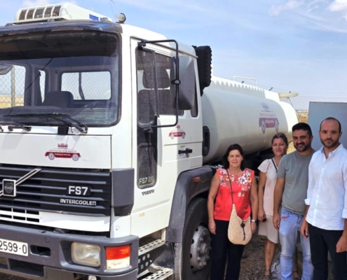 Con casi 4 millones de litros de agua potable suministrados en lo que va de año, la Diputación garantiza el abastecimiento de diez localidades
