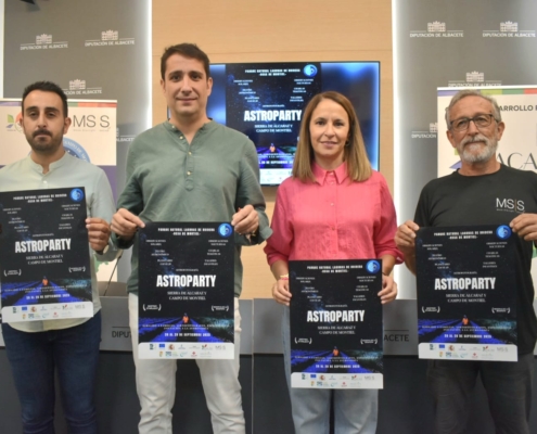La Astroparty 2025 Sierra de Alcaraz y Campo de Montiel, calienta motores