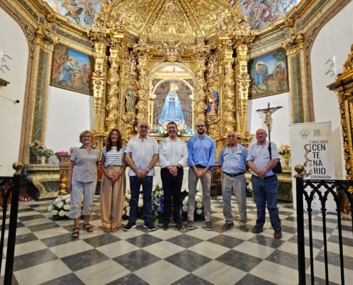 La Diputaci&oacute;n de Albacete visita las obras de mejora del Santuario de Bel&eacute;n en el marco del Centenario de la Coronaci&oacute;n de la Patrona de Almansa