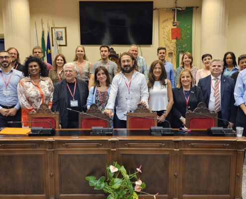 Fran Valera subraya en Cerde&ntilde;a que el vino es &ldquo;una carta de identidad y de futuro&rdquo; para la provincia de Albacete durante el Congreso Enol&oacute;gi ...