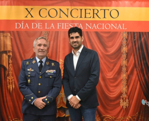 La Diputaci&oacute;n de Albacete acompa&ntilde;a a la Subdelegaci&oacute;n de Defensa en el X Concierto de la Fiesta Nacional