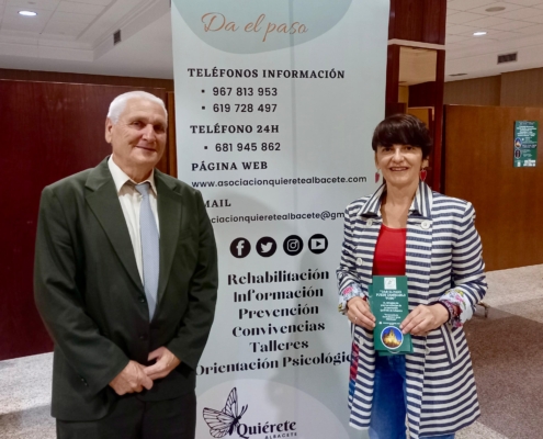 La diputada de Atenci&oacute;n Ciudadana traslada el apoyo del Gobierno provincial a la asociaci&oacute;n &lsquo;Qui&eacute;rete&rsquo; durante su II jornada  &lsquo;Prevenci&oacute; ...