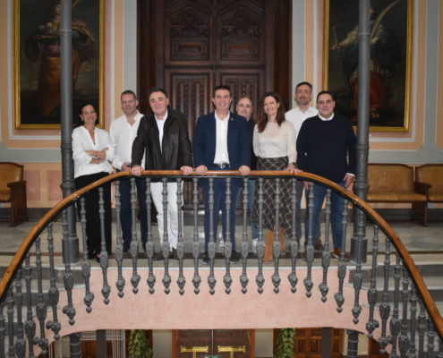 Caba&ntilde;ero recibe a la Junta Directiva de la Asociaci&oacute;n Hosteler&iacute;a de Albacete Unida y le traslada el compromiso de la Diputaci&oacute;n con el sector