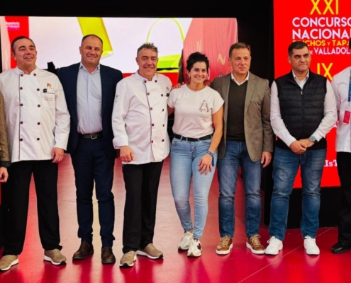 Diputaci&oacute;n y Ayuntamiento de Albacete animan al tr&iacute;o de chefs provinciales que compite en el XXI Concurso Nacional de Pinchos y Tapas de Valladolid