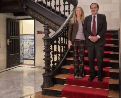 El Chal&eacute; Fontecha de la Diputaci&oacute;n recibe la visita de descendientes de la familia que impuls&oacute; el inmueble