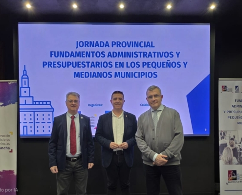 Caba&ntilde;ero reivindica un Estatuto del Peque&ntilde;o Municipio en la inauguraci&oacute;n de la jornada sobre gesti&oacute;n administrativa municipal