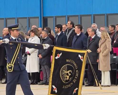 El Gobierno Provincial arropa a la &lsquo;gran familia&rsquo; del Ej&eacute;rcito del Aire y del Espacio en Albacete en la celebraci&oacute;n de su patrona