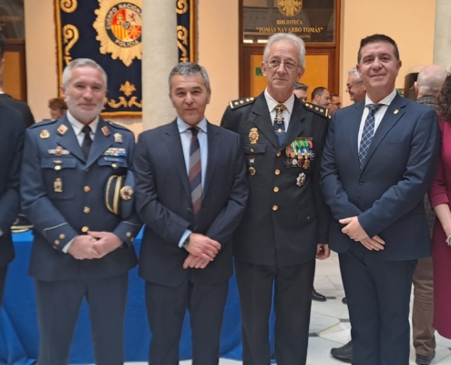 Caba&ntilde;ero pone en valor el compromiso y la vocaci&oacute;n de servicio p&uacute;blico de la Polic&iacute;a Nacional en el 202 Aniversario de su fundaci&oacute;n