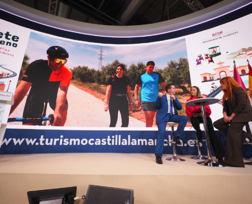 &lsquo;Siente el Renacimiento en verde&rsquo;: la Diputaci&oacute;n de Albacete impulsa en Fitur la V&iacute;a Verde como proyecto estrat&eacute;gico de territorio