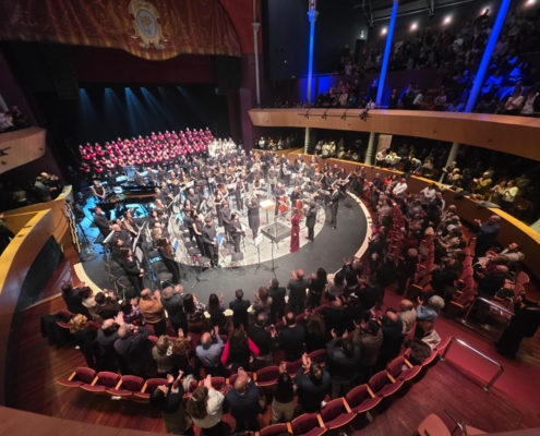 La Banda Sinf&oacute;nica Provincial de Albacete debuta con un &eacute;xito rotundo en el Teatro Circo con una monumental producci&oacute;n de &lsquo;Carmina Burana&rsquo;