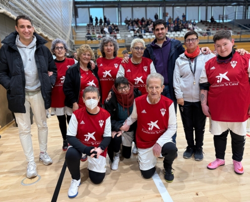 La Diputaci&oacute;n de Albacete reafirma su apoyo a SAMPO durante la presentaci&oacute;n del equipo de walking football de la asociaci&oacute;n