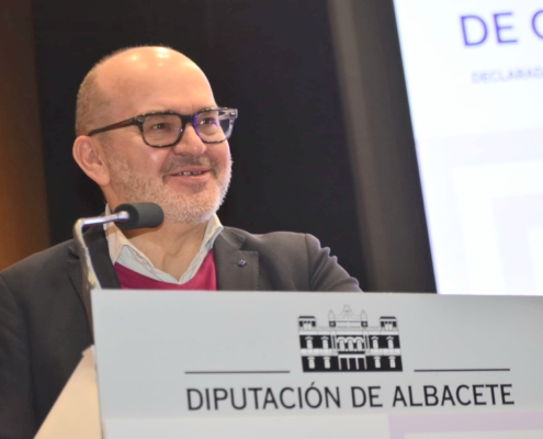 El diputado de Sanidad subraya el compromiso de la Diputaci&oacute;n de Albacete en la lucha contra la violencia de g&eacute;nero en la adolescencia durante l ...