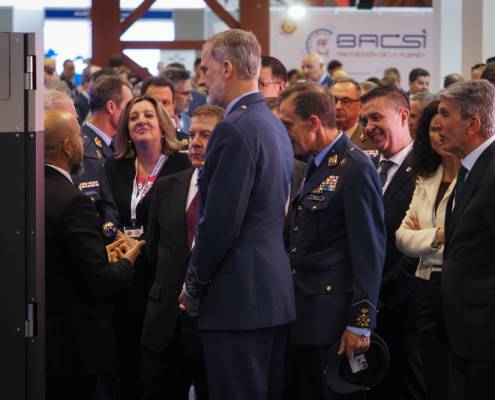 El presidente de la Diputaci&oacute;n participa en la inauguraci&oacute;n de BACSI 2026: el gran laboratorio tecnol&oacute;gico aeroespacial que sit&uacute;a a Albacete e ...