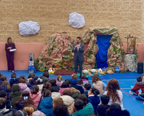 La Diputaci&oacute;n aplaude el compromiso del alumnado del colegio Mar&iacute;a Inmaculada, protagonista este a&ntilde;o del D&iacute;a Escolar del Agua