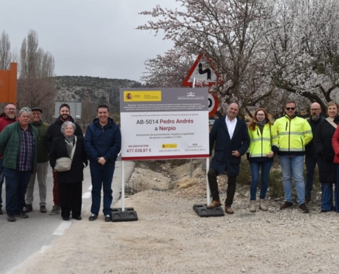 Caba&ntilde;ero valora la inversi&oacute;n de 477.000 euros en mejorar la AB-5014 (Nerpio) como &ldquo;una actuaci&oacute;n clave para combatir la despoblaci&oacute;n&rdquo;