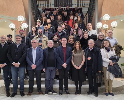 La Diputaci&oacute;n de Albacete recibe de vuelta a la delegaci&oacute;n de Quartu Sant&rsquo;Elena en el marco del proyecto europeo B.A.C.C.H.U.S.