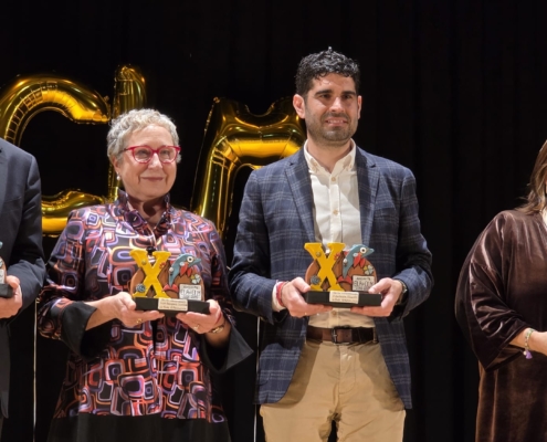 La Diputaci&oacute;n de Albacete recoge un reconocimiento en la emotiva Gala X Aniversario de ELA CLM en La Roda