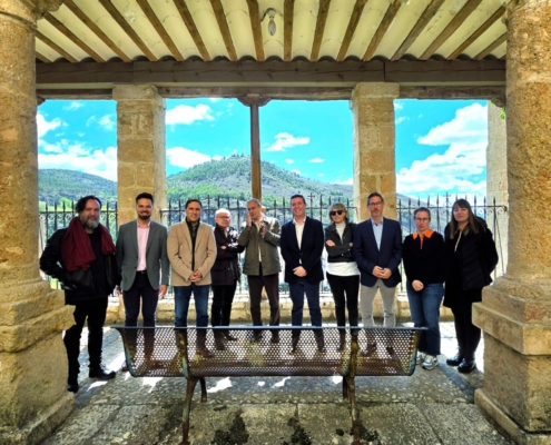 Caba&ntilde;ero y Zamora visitan Cuenca con el objetivo de avanzar en una alianza estrat&eacute;gica para acercar el arte contempor&aacute;neo a la provincia de Alb ...