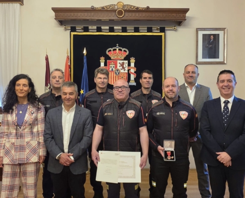 El SEPEI de la Diputaci&oacute;n recibe la Medalla al M&eacute;rito de la Protecci&oacute;n Civil por su labor tras la DANA de Letur