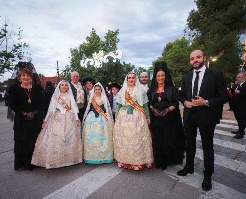 El vicepresidente provincial participa en la Ofrenda a la Virgen de Bel&eacute;n, uno de los actos m&aacute;s participativos de las Fiestas Mayores de Almansa