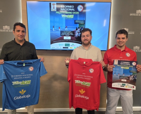 La Gineta, sede del I Torneo Nacional de Pelota a Mano el 23 de mayo: &ldquo;Un hito deportivo para C-LM&rdquo;