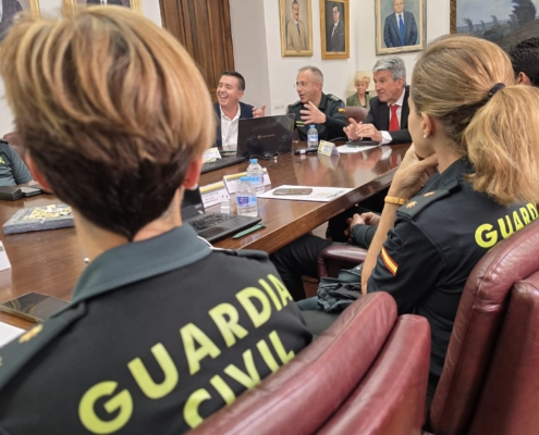 La primera visita del delegado del Gobierno en Castilla-La Mancha a la Diputaci&oacute;n de Albacete refuerza la colaboraci&oacute;n institucional