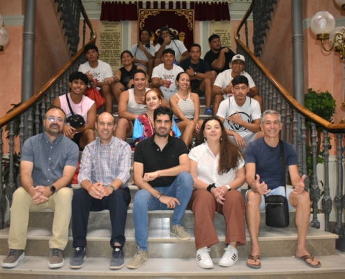La Diputaci&oacute;n de Albacete recibe a estudiantes y docentes de la Polinesia Francesa que participan en el programa Erasmus+ con el CIFP de Aguas Nuevas