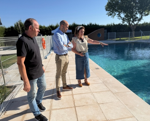 La Diputaci&oacute;n de Albacete hace posible la reforma de la piscina municipal de Navas de Jorquera para su apertura este verano en las mejores condic ...