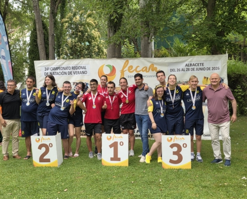 La Diputaci&oacute;n de Albacete reafirma su apoyo al deporte inclusivo en la clausura del Campeonato Regional de Nataci&oacute;n de Verano