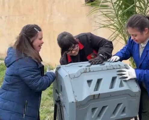 Del huerto al plato y del plato al huerto: as&iacute; funciona la iniciativa de econom&iacute;a circular del CEE Cruz de Mayo dentro de los proyectos de Agend ...