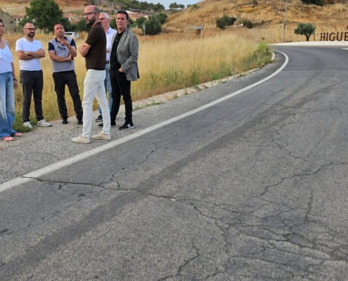Caba&ntilde;ero anuncia 1,27 millones de euros para renovar y ganar seguridad vial en la carretera &ldquo;estrat&eacute;gica&rdquo; que une Higueruela y la A-31